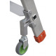 Plateforme de magasinage aluminium repliable, 3 marches, 150 kg 