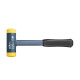 Massette sans rebond avec embouts mi-durs et manche en acier - 300 mm - WIHA - 02124 
