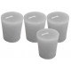 Bougies oslo (lot de 4) - Coloris au choix Gris