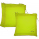 Coussin extérieur galette 40cm (lot de 4) - Couleur au choix Jaune