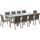Salon de jardin moderne 10 personnes modulo - Coloris au choix Taupe