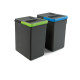 Lot de 2  poubelles pour tiroir de cuisine , 7 L  