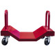 Chariot pour charges longues 1000 kg - Avec ou sans ranchers amovibles Rouleurs