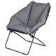 Chaise de camping silvertown gris 