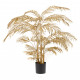 Palmier areca artificiel 145 cm doré 