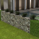 Panier gabion/ jardinière/ parterre surélevé acier 330x30cm - hauteur au choix 100