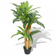 Plante artificielle avec pot dracaena 100 cm vert 