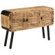 Buffet bois de manguier massif 120 x 30 x 76 cm 