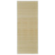 Tapis en bambou 100x160 cm naturel 