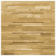 Dessus de table bois de chêne massif carré épaisseur 23 mm - Dimensions au choix 