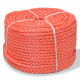 Corde de travail 100 m polypropylène - Couleur et diamètre au choix Orange
