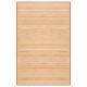 Tapis en bambou marron - Dimension au choix 100 x 160 cm