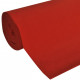 Vidaxl tapis rouge 1 x 20 m extra lourd 400 g/m2 