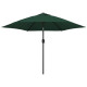 Parasol meuble de jardin en porte-à-faux 3 m vert helloshop26 02_0008601 