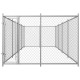 Chenil extérieur cage enclos parc animaux chien extérieur pour chiens 8 x 4 x 2 m  02_0000466 