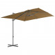 Parasol avec base portable - Couleur au choix 