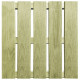 Dalles de terrasse  50x50 cm bois - Couleur et nombre pièces au choix Vert