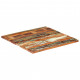 Dessus de table carré bois de récupération - Dimensions au choix 80 cm