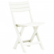 Chaises de jardin pliables 2 pcs plastique - Couleur au choix 