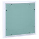 Panneau d'accès cadre en aluminium plaque de plâtre 400x400 mm 