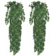 Buissons artificiels de lierre 4 pcs vert 90 cm 