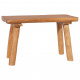 Banc de jardin 80 cm bois de teck massif 