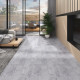 Planches de plancher autoadhésives 4,46 m² 3 mm pvc - Couleur au choix Gris ciment