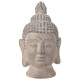 Tête de bouddha décorative 31x29x53,5 cm 