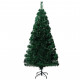 Sapin de Noël artificiel avec support Vert 150 cm Fibre optique 