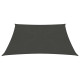 Voile d'ombrage 160 g/m² anthracite 4x4 m pehd 