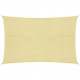 Voile d'ombrage 160 g/m² beige 2x2,5 m pehd 