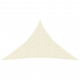 Voile d'ombrage 160 g/m² crème 3,5x3,5x4,9 m pehd 