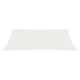 Voile toile d'ombrage parasol 160 g/m² 2 x 2 m pehd - Couleur au choix Blanc