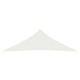 Voile toile d'ombrage parasol 160 g/m² 3,5 x 3,5 x 4,9 m pehd - Couleur au choix Blanc