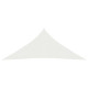 Voile toile d'ombrage parasol 160 g/m² pehd 5 x 6 x 6 m - Couleur au choix Blanc