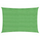 Voile d'ombrage 160 g/m² vert clair 3x5 m pehd 