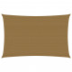 Voile d'ombrage 160 g/m² taupe 2,5x4,5 m pehd 