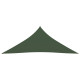 Voile toile d'ombrage parasol 160 g/m² 5 x 6 x 6 m pehd - Couleur au choix Vert-foncé