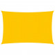 Voile d'ombrage 160 g/m² jaune 3x4 m pehd 