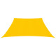 Voile d'ombrage 160 g/m² jaune 3/4x2 m pehd 