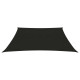 Voile toile d'ombrage parasol 160 g/m² 2 x 2 m pehd - Couleur au choix Noir