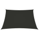 Voile toile d'ombrage parasol oxford rectangulaire 2,5 x 3 m anthracite  