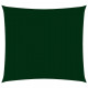 Voile de parasol tissu oxford carré 3,6x3,6 m vert foncé 