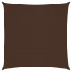 Voile de parasol tissu oxford rectangulaire 2,5x3 m marron 