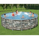 Ensemble de piscine power steel 488x122 cm 