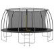 Ensemble de trampoline rond 488x90 cm 150 kg 