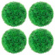 Boules de buis artificielles 4 pcs 12 cm 