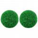 Boules de buis artificielles 2 pcs 35 cm 