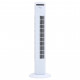 Ventilateur tour avec télécommande et minuterie Φ24x80 cm - Couleur au choix Blanc