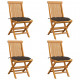 Chaises de jardin avec coussins taupe 4 pcs bois de teck massif 